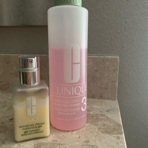 Clinique Clarifying Lotion 3 and Moisturizing Gel